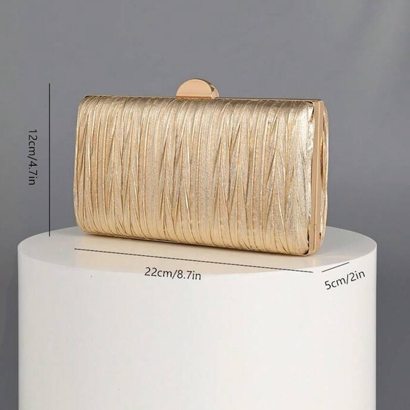 Elegant Gold Clutch - Picture 7 of 7